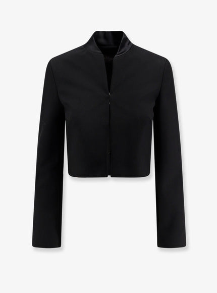 Max Mara Tesoro Cropped Blazer Nero