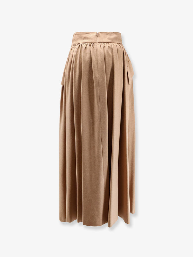 Max Mara Eufemia Camel Long Skirt