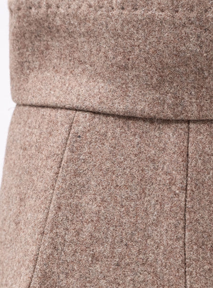 Max Mara Bellico Virgin Wool Long Skirt