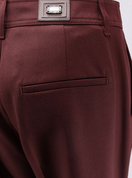 Max Mara Cannes Virgin Wool Trousers