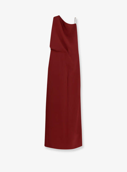 Max Mara Pentola Long Dress Lampone