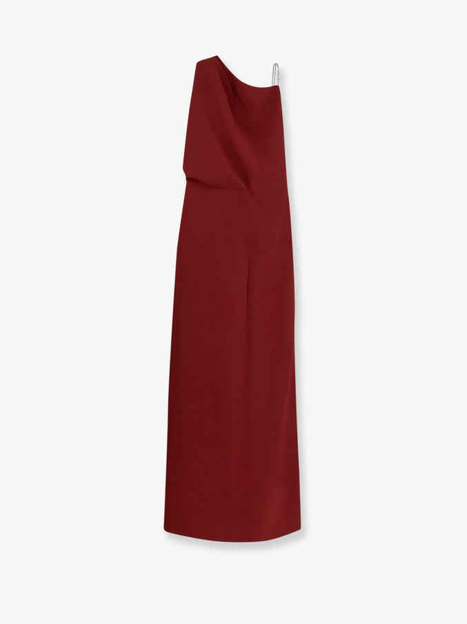 Max Mara Pentola Long Dress Lampone