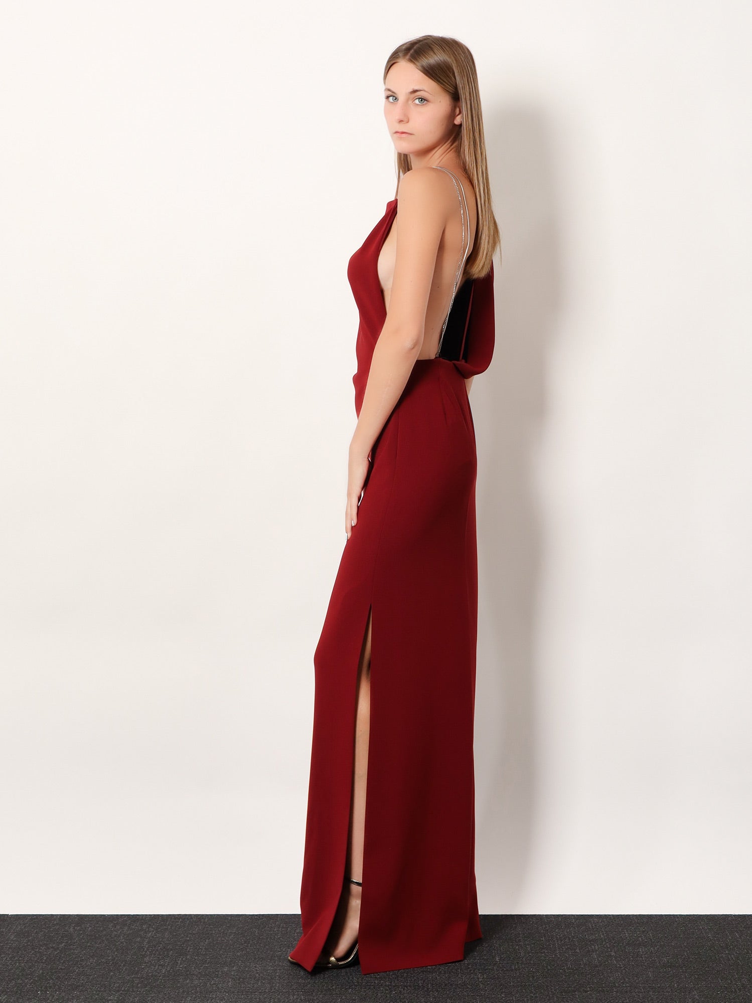max mara long evening dresses Max Mara Panaro Gown | Yellow