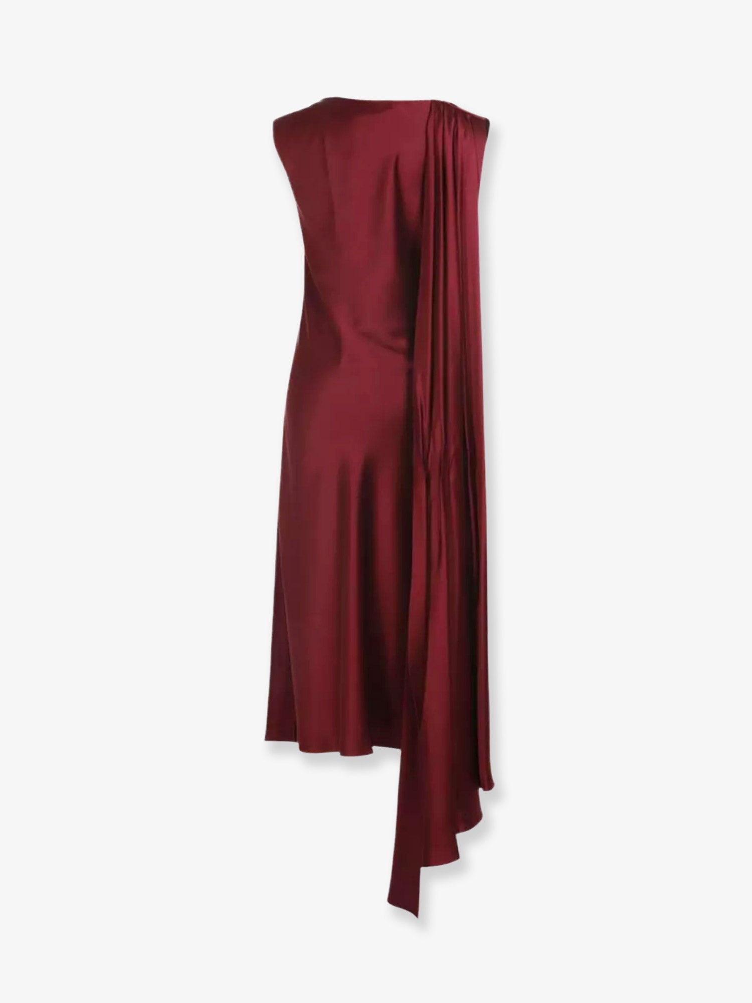 Max Mara Edolo Silk Dress 40 / Lampone