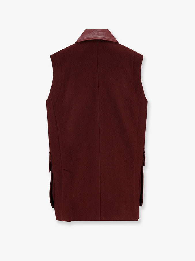 Max Mara Aeroso Wool, Alpaca And Cashmere Sleeveless Coat