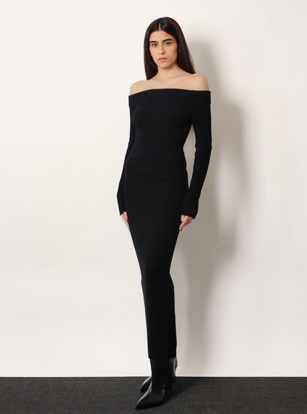 Max Mara Arnes Wool And Cashmere Long Dress