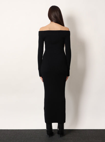 Max Mara Arnes Wool And Cashmere Long Dress