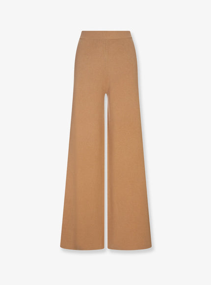 Max Mara Judy Wool And Cashmere Trousers Cammello