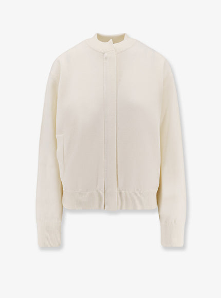 Max Mara Pelago Virgin Wool Cardigan Seta