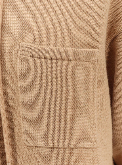 Max Mara Liana Wool And Cashmere Hooded Sweater