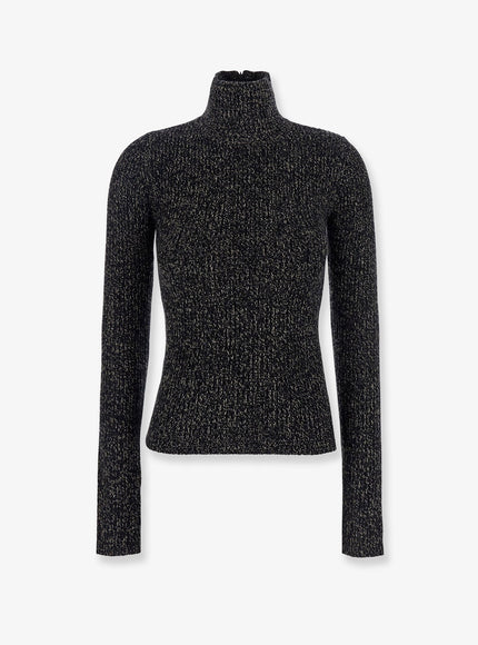 Max Mara Azulene Wool And Cashmere Turtleneck Sweater Cammello