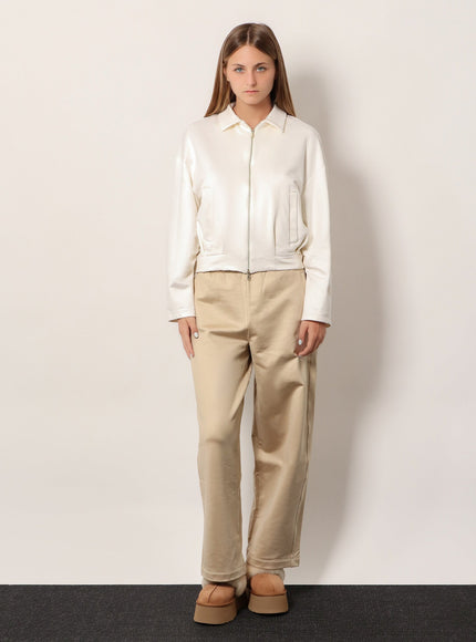 Max Mara Filovia Jogger Silk And Cotton Trousers