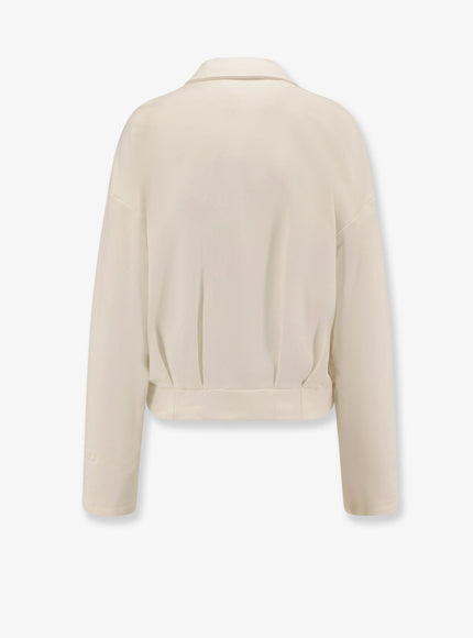 Max Mara Argenta Silk And Cotton Sweatshirt