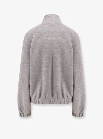 Max Mara Frine Double Wool-Cotton Sweatshirt