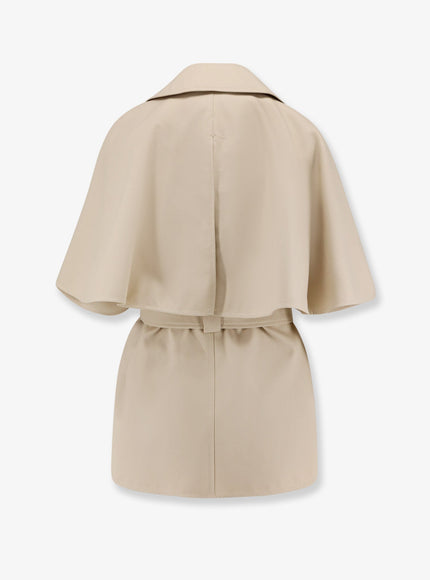 Max Mara Cotton Gabardine Sigfrid Cape