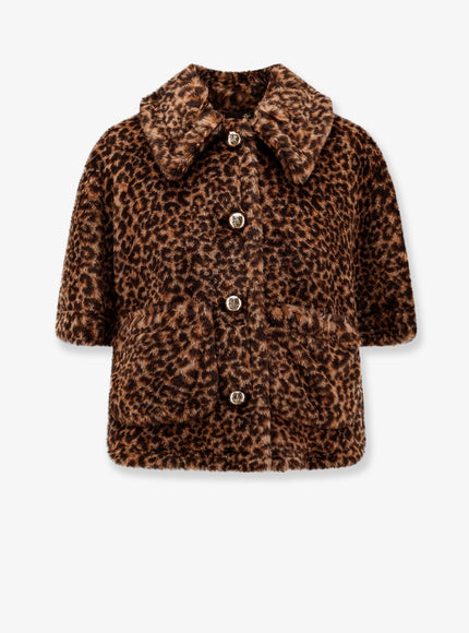 Max Mara Titty Alpaca And Wool Peacoat Beige