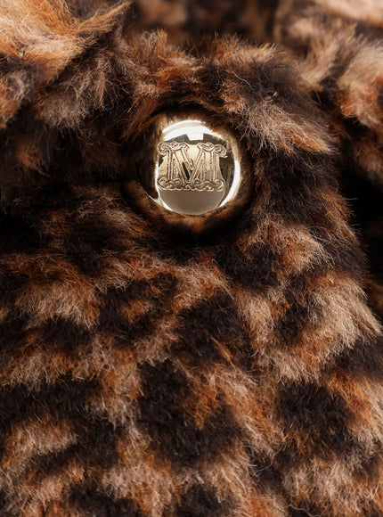 Max Mara Titty Alpaca And Wool Peacoat