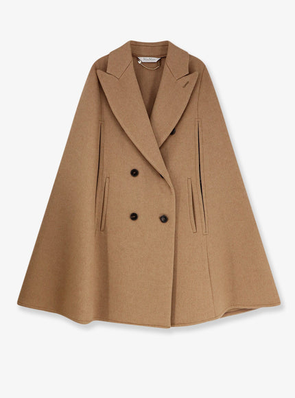 Max Mara Pordoi Camel Cape Cammello