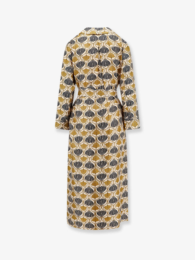 Max Mara Albert Multicolor Silk Dress