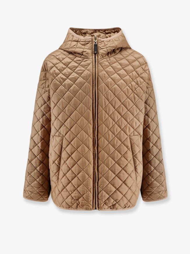 Max Mara The Cube Leo Max Mara The Cube Quilted And Padded Jacket Honey