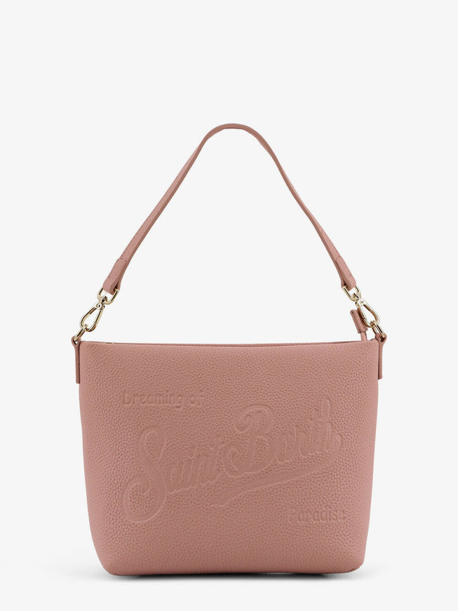 Mc2 Saint Barth Aline Leather Shoulder Bag Uni Rosa