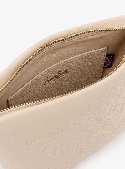 Mc2 Saint Barth Aline Leather Shoulder Bag