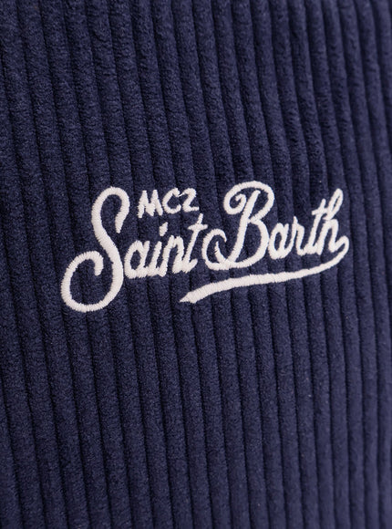 Mc2 Saint Barth Colette Corduroy Handbag