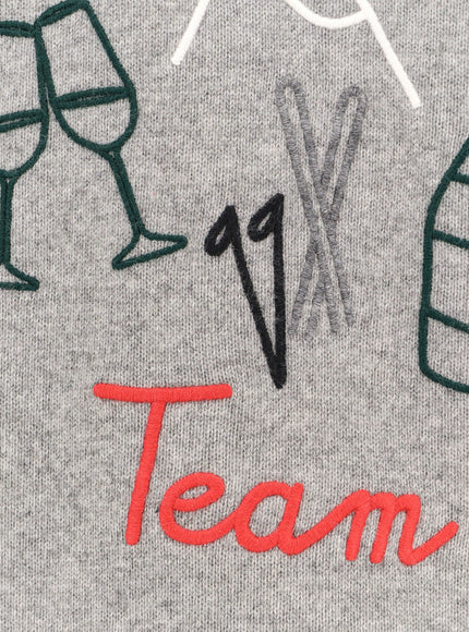 Mc2 Saint Barth Heron Wool Blend Sweater