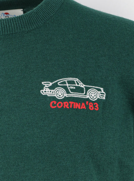 Mc2 Saint Barth Heron Light Embry Wool Blend Sweater