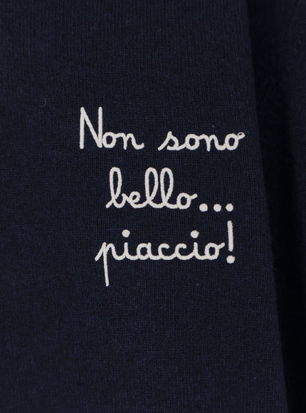 Mc2 Saint Barth Heron Light Embry Wool Blend Sweater