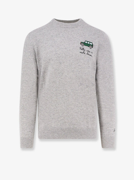 Mc2 Saint Barth Heron Light Embry Wool Blend Sweater Grigio