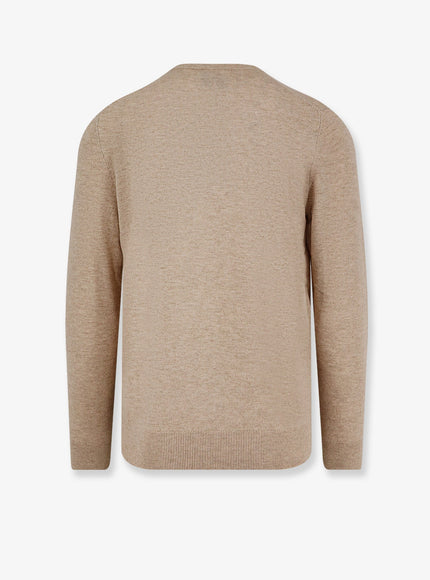 Mc2 Saint Barth Heron Light Embry Wool Blend Sweater