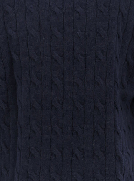 Mc2 Saint Barth Regent Braid Wool Sweater