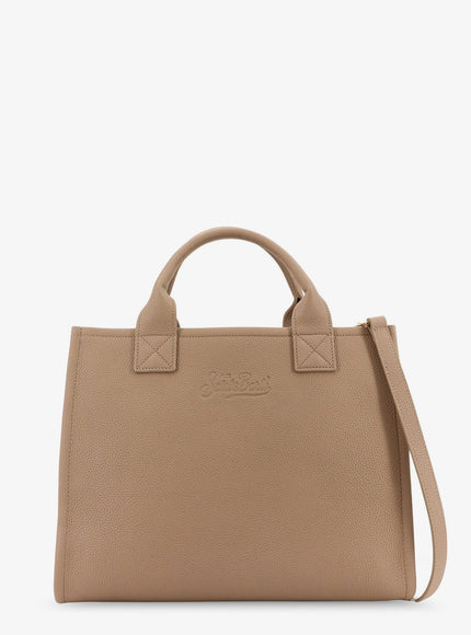 Mc2 Saint Barth Vanity Bag Large Leather Shoulder Bag