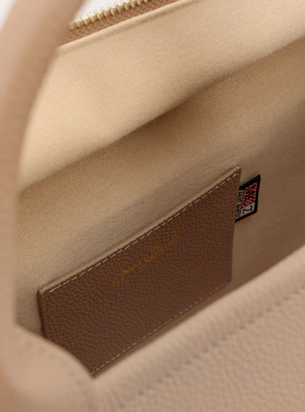 Mc2 Saint Barth Vanity Bag Large Leather Shoulder Bag