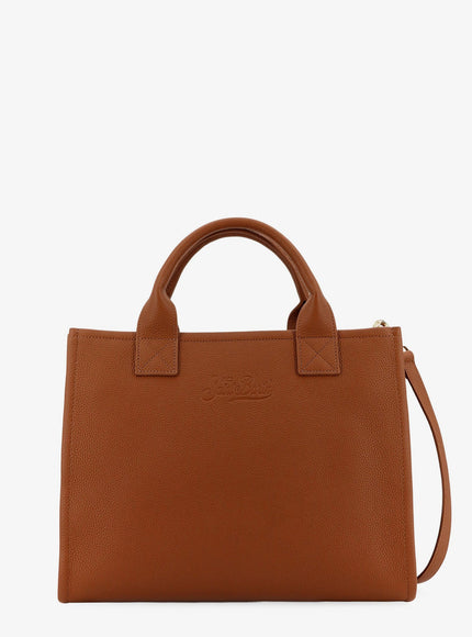 Mc2 Saint Barth Vanity Bag Large Leather Shoulder Bag