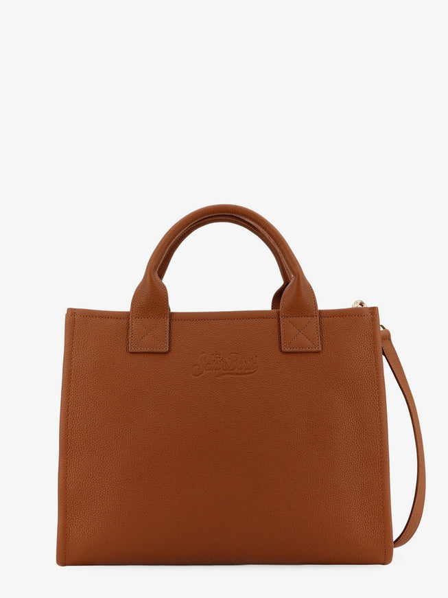 Mc2 Saint Barth Vanity Bag Large Leather Shoulder Bag