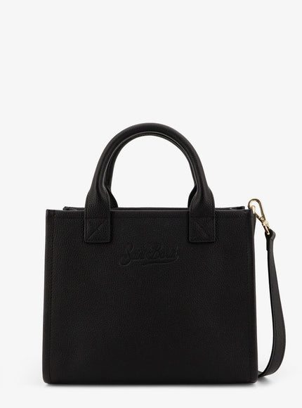 Mc2 Saint Barth Vanity Bag Midi Leather Shoulder Bag