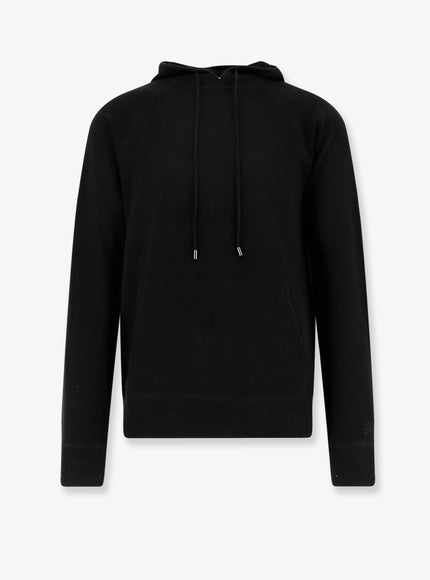 Mc2 Saint Barth Willbur Wool Hooded Sweater Black