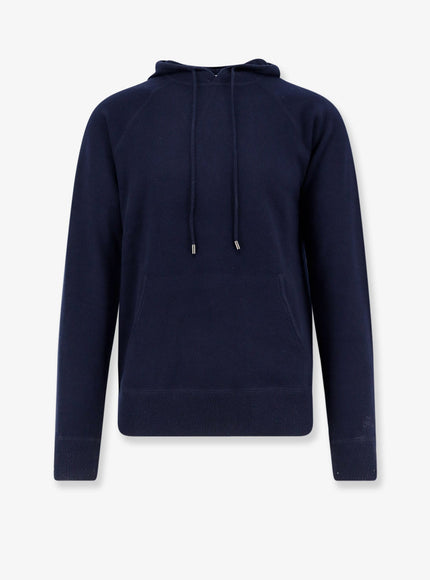 Mc2 Saint Barth Willbur Wool Hooded Sweater Night Blue