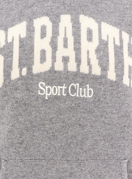 Mc2 Saint Barth Hooded Wool Blend Sweater