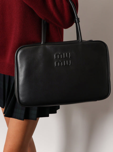 Miu Miu Arcadie Softy Leather Handbag