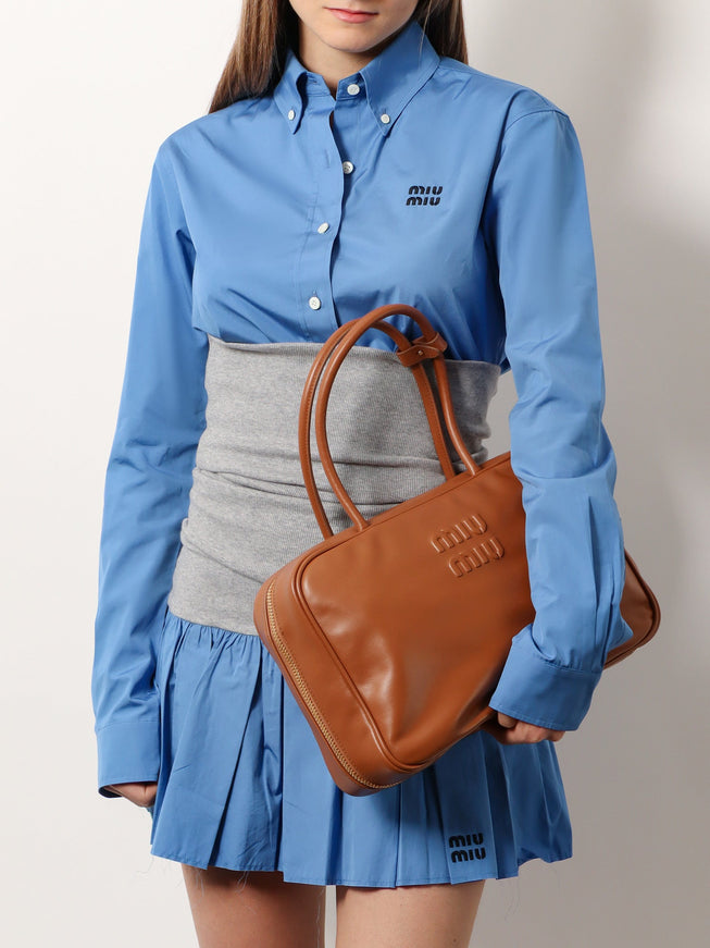 Miu Miu Arcadie Softy Leather Handbag