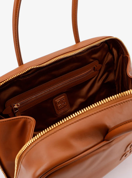 Miu Miu Arcadie Softy Leather Handbag