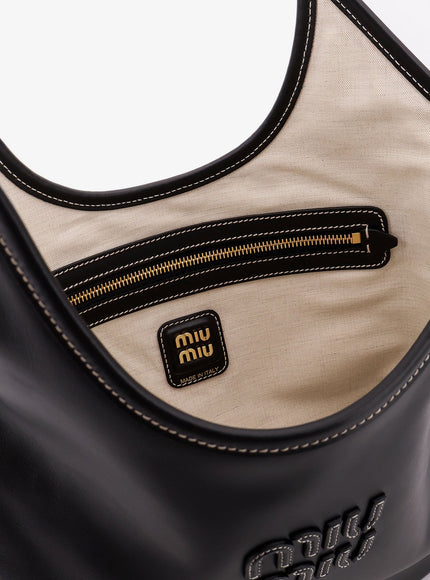 Miu Miu Ivy Suede Shoulder Bag