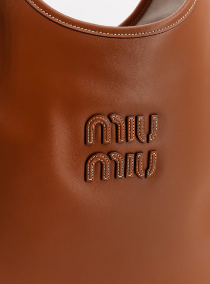 Miu Miu Ivy Suede Shoulder Bag