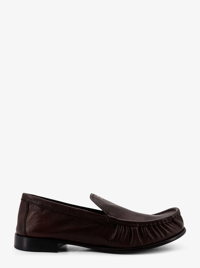 Miu Miu Leather Loafers Moro