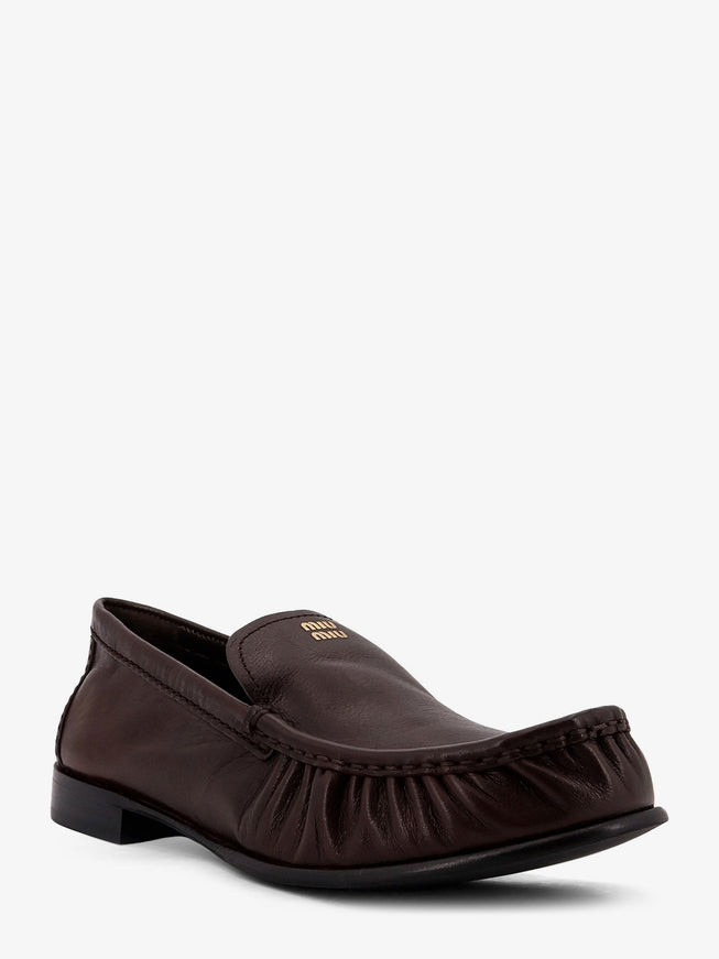 Miu Miu Leather Loafers