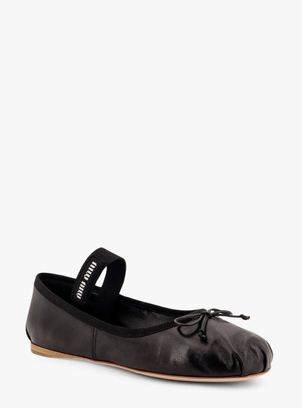 Miu Miu Satin Ballerinas