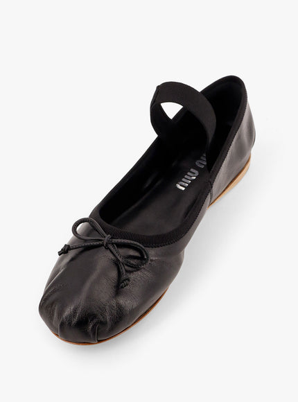 Miu Miu Satin Ballerinas